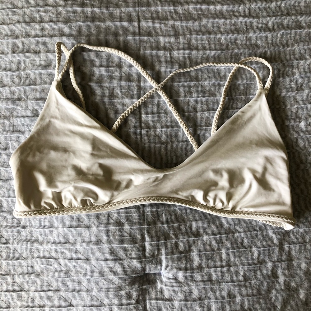 Frankies bikinis top white
